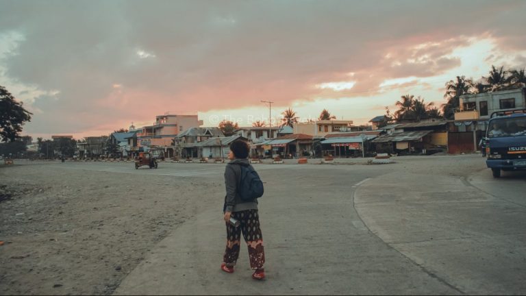 Tara walking around in Tabuk, Kalinga