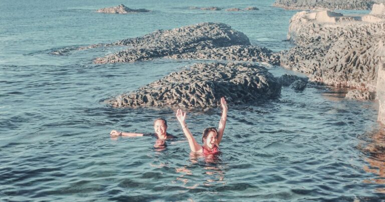 A Lovely Morning in a Rocky Beach in Marabut, Samar