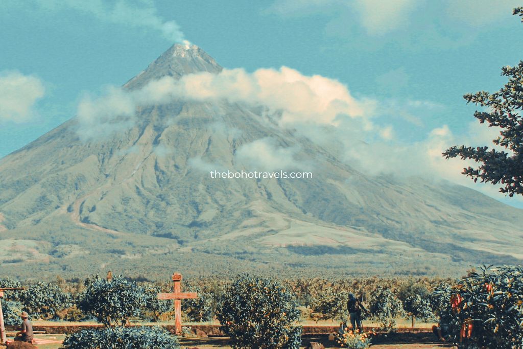Mayon Volcano in Albay. One of the reasons why the answer is YES to the question is the Philippines worth visiting?