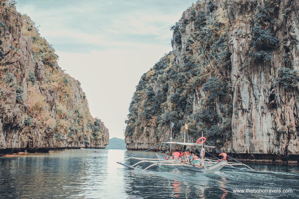 Photo of a boat in El Nido, one of the best places to visit in the Philippines