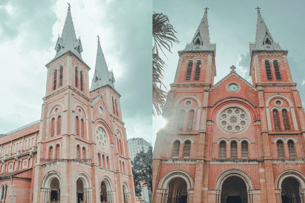 Saigon Notre Dame Cathedral - one of things you should see during your one day in Ho Chi Minh City