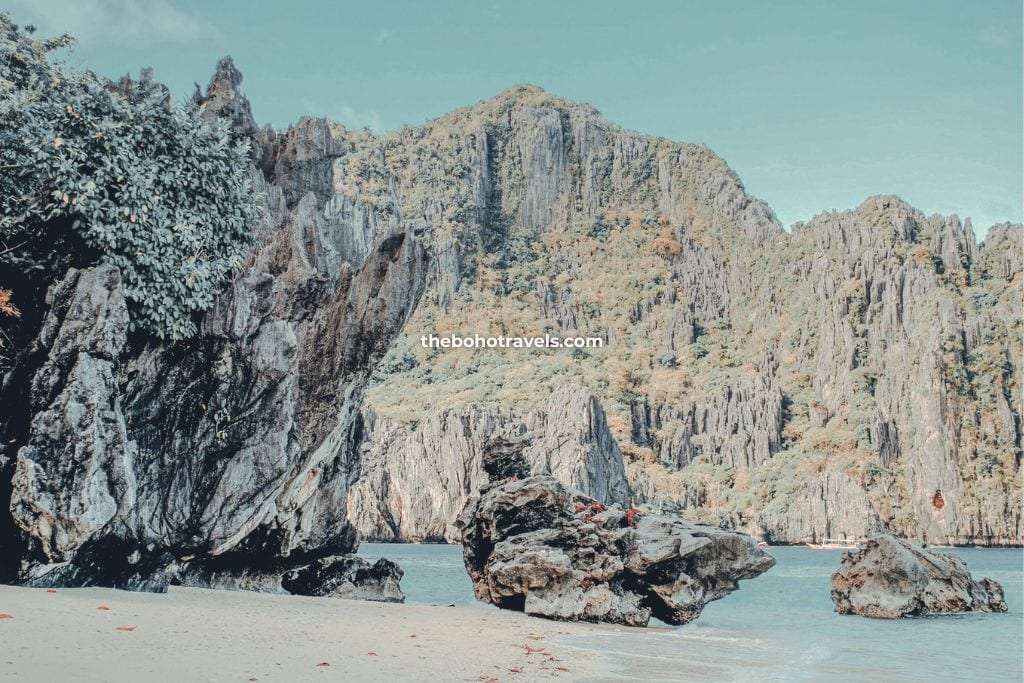 Taken from one of the secluded beaches of El Nido and one of the reasons why El Nido is worth visiting