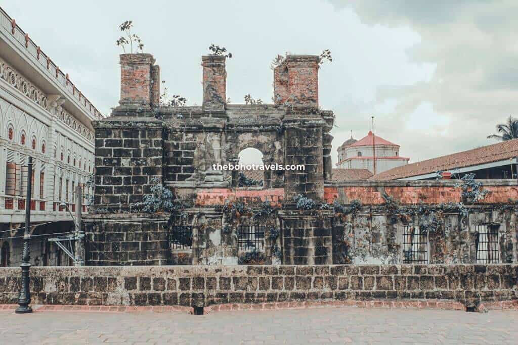 A building in Intramuros. Strolling the streets of Intramuros is one of the best things to do in Manila.